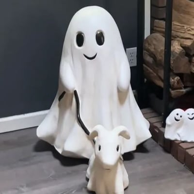 🔥👻2024 Halloween Ghoul Ghost Walker and Ghost Dog🐶